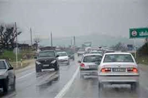 لغزندگی و محدودیت دید در جاده‌های خراسان رضوی