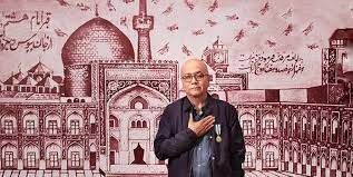 پیکر هنرمند برجسته مشهدی سعید تشکری در حرم امام رضا(ع) آرام گرفت