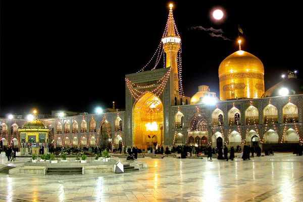 جشن میلاد امام جواد(ع) در حرم مطهر رضوی برگزار شد