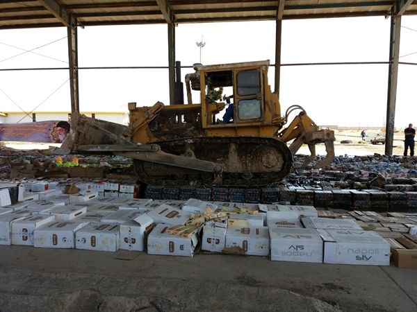 انهدام ۸۷ تن کالای تملیکی طی سال جاری در خراسان رضوی