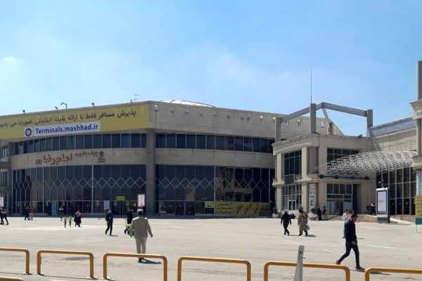 پایانه مسافربری مشهد خالی از مسافر شد