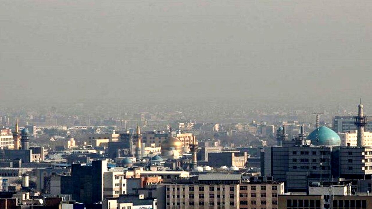 هوای مشهد برای پنجمین روز متوالی آلوده است