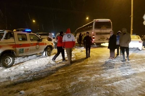امدادرسانی به بیش ۷۶۰ نفر در برف و کولاک استان خراسان رضوی