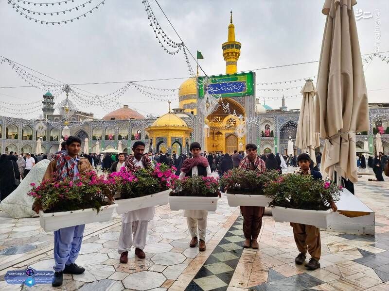 حرم مطهر رضوی برای میزبانی از ۲ میلیون زائر در لحظه تحویل سال آمادگی دارد