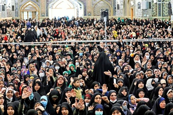 حضور پر رنگ دهه هشتادی ها در سخنرانی نوروزی رهبر معظم انقلاب