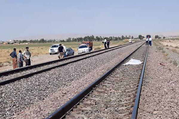 برخورد با قطار در جغتای خراسان رضوی جان یک چوپان را گرفت