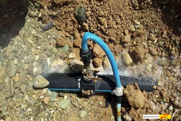 شناسایی450فقره انشعاب غیرمجاز آب در طرقبه شاندیز