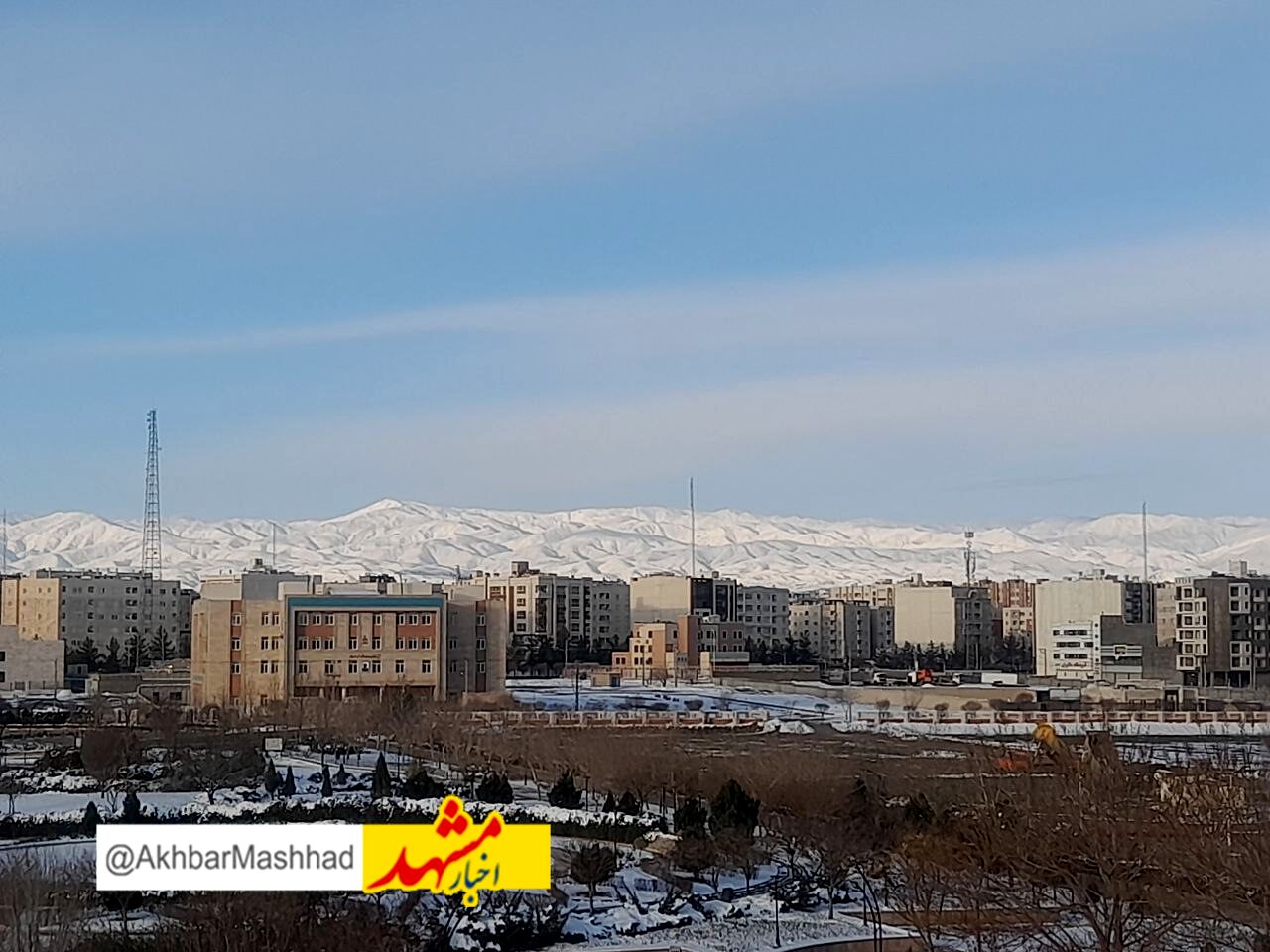 کیفیت هوای مشهد در شرایط سالم است