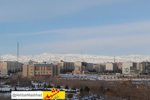 کیفیت هوای مشهد در شرایط سالم است
