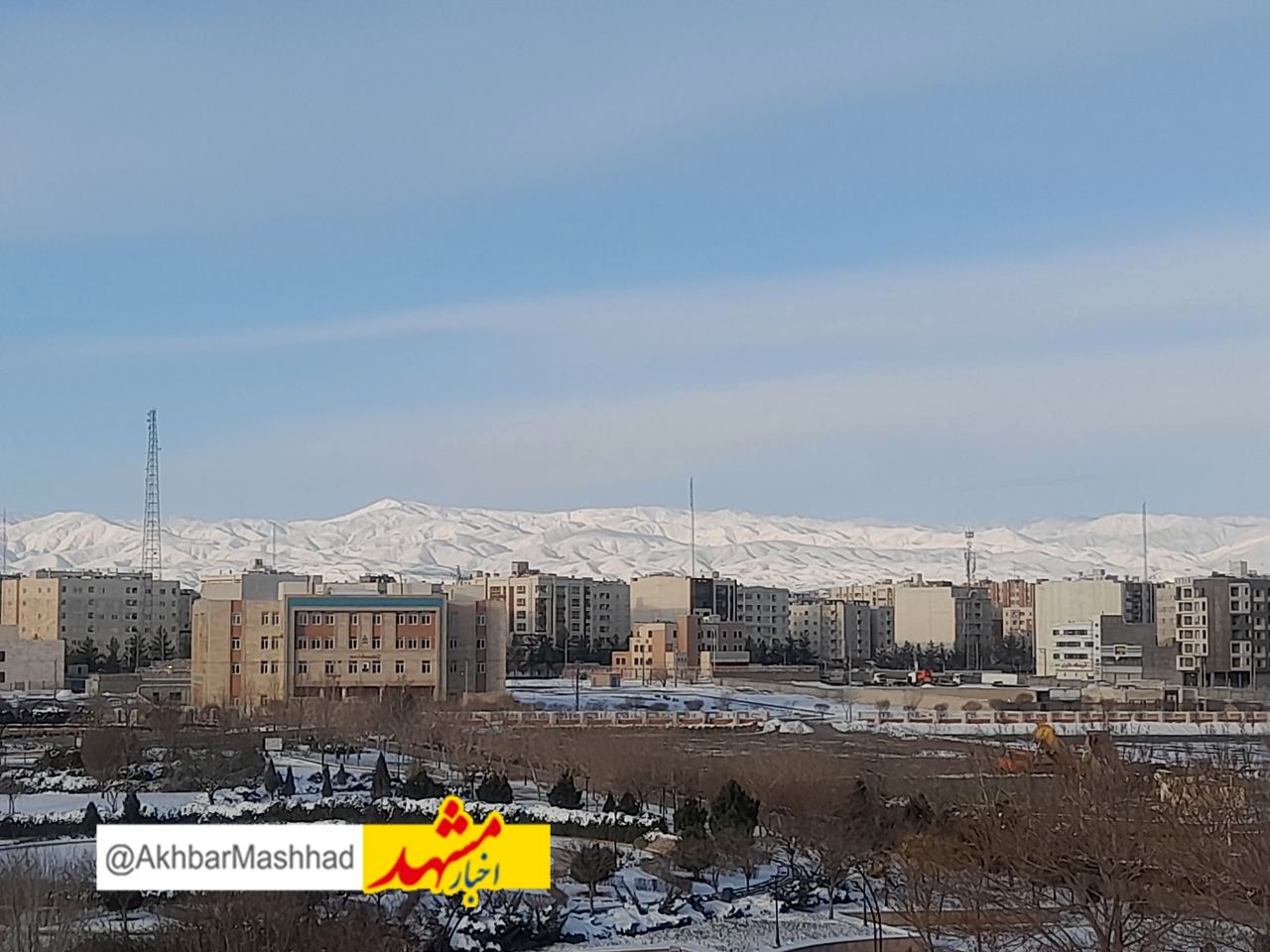 کیفیت هوای مشهد در شرایط سالم است