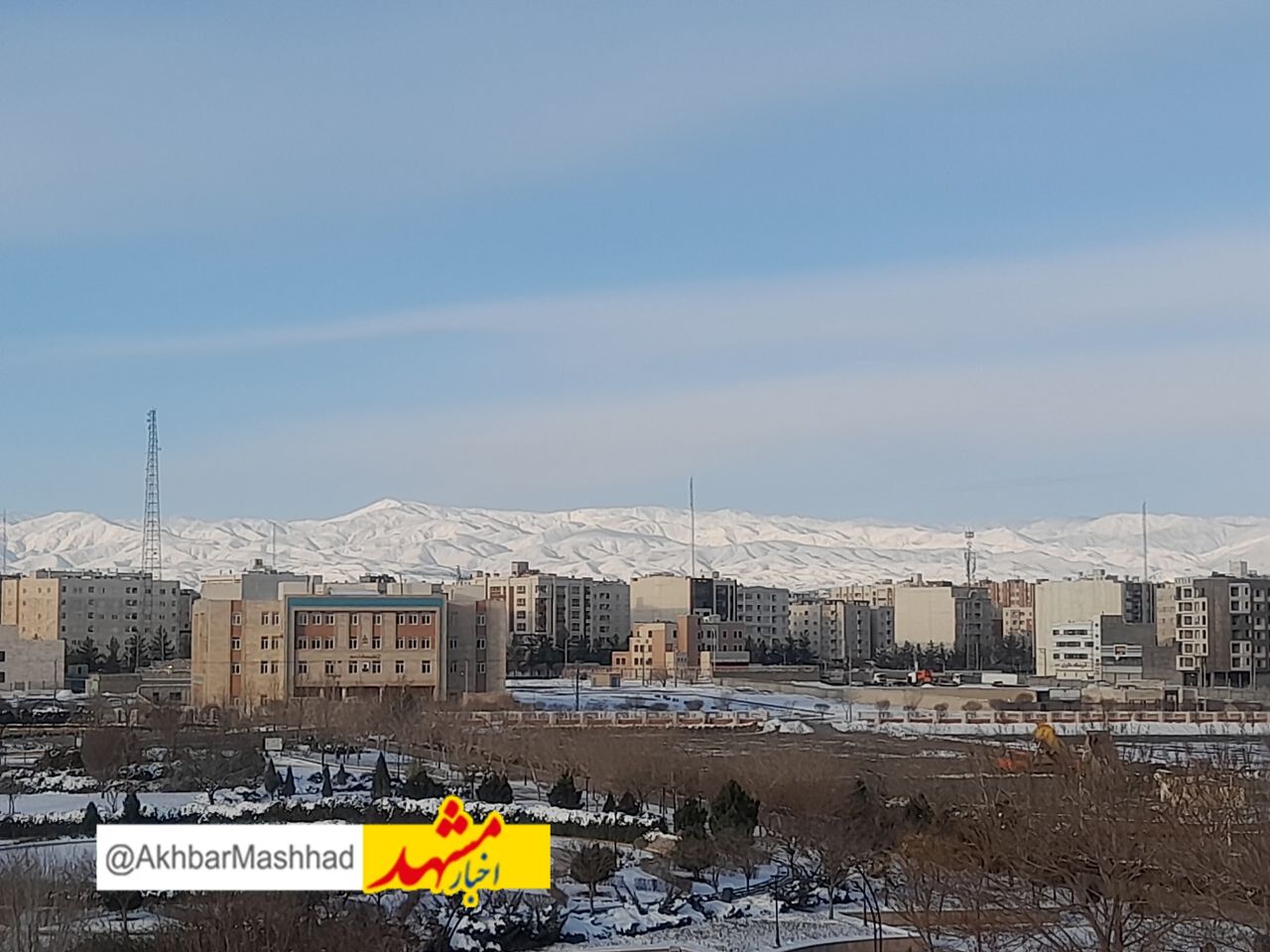 کیفیت هوای مشهد در شرایط سالم است