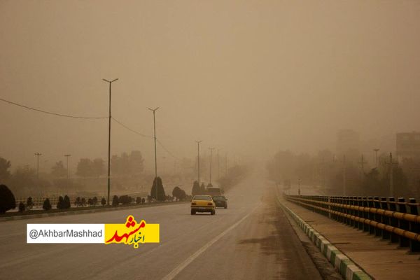 هشدار نارنجی هواشناسی/ توفان گرد و خاک در راه خراسان رضوی است