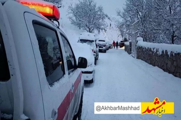 برف زمستانه هوای کلانشهر مشهد را پاک کرد