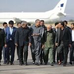 وزیر کشور پاکستان وارد مشهد شد