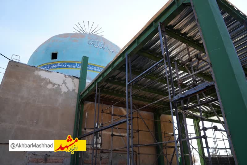 اجرای ۱۹ هزار متر مربع فعالیت عمرانی در بقاع متبرکه خراسان رضوی