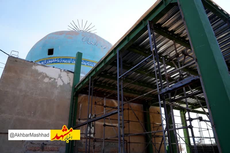 اجرای ۱۹ هزار متر مربع فعالیت عمرانی در بقاع متبرکه خراسان رضوی