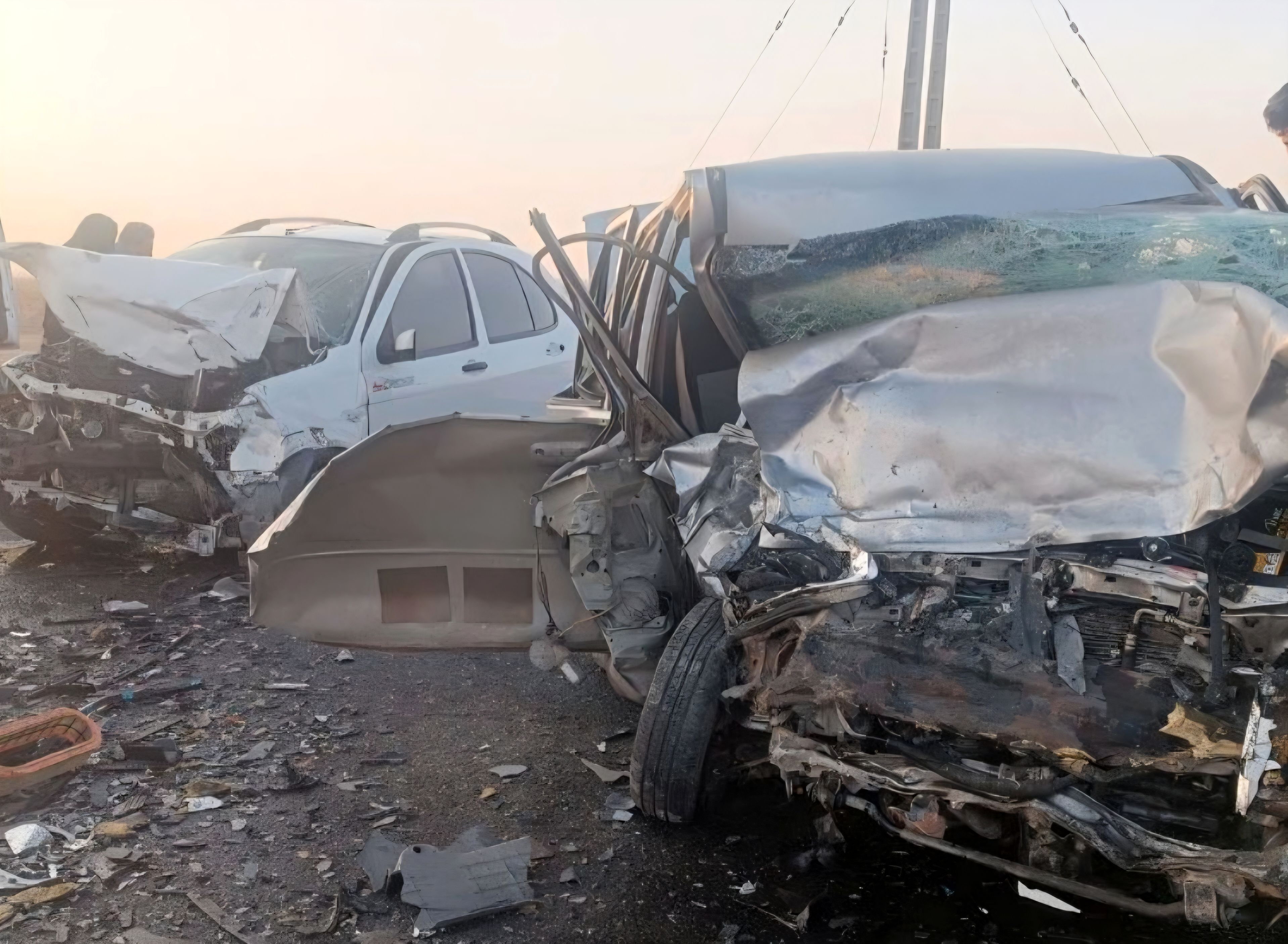 تصادف جاده‌ای در تایباد یک کشته و پنج مجروح برجای گذاشت 