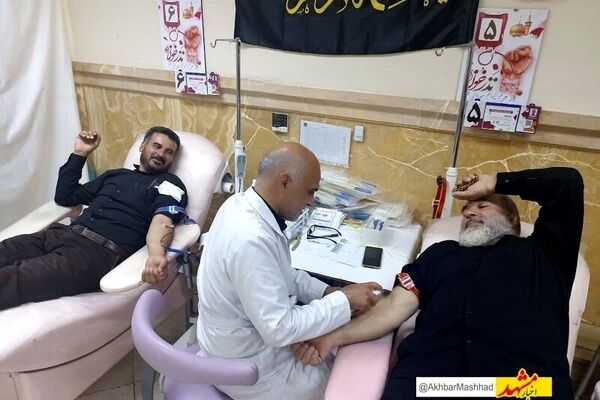 ۱۸۷۰ زائر و مجاور مشهدی داوطلب اهدای خون در دهه پایانی ماه صفر
