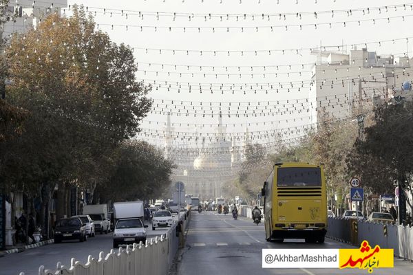 کیفیت هوای مشهد در آستانه وضعیت هشدار قرار گرفت