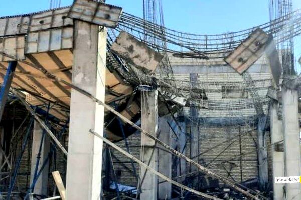 ریزش ساختمان در تربت جام منجر به جان باختن کارگر شد