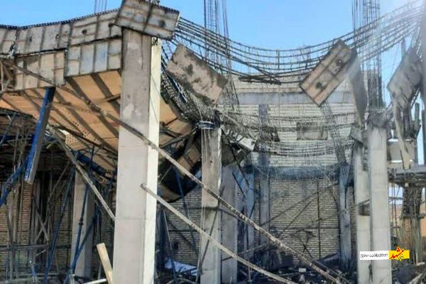 ریزش ساختمان در تربت جام منجر به جان باختن کارگر شد