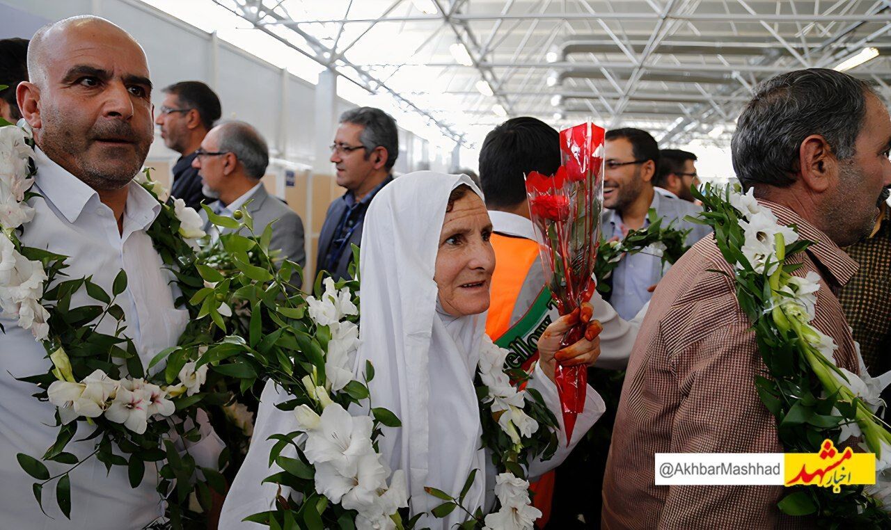 نخستین گروه حجاج خراسانی وارد فرودگاه مشهد شدند