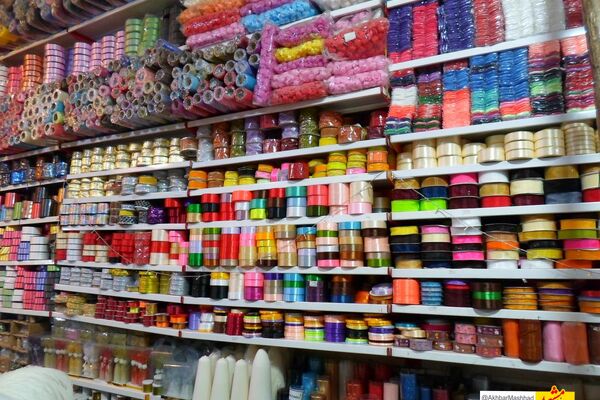 نگاهی به بازار مجد، جاذبه گردشگری مشهد | جهانی از جنس تور و گیپور و دکمه...