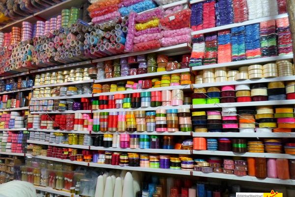 نگاهی به بازار مجد، جاذبه گردشگری مشهد | جهانی از جنس تور و گیپور و دکمه...