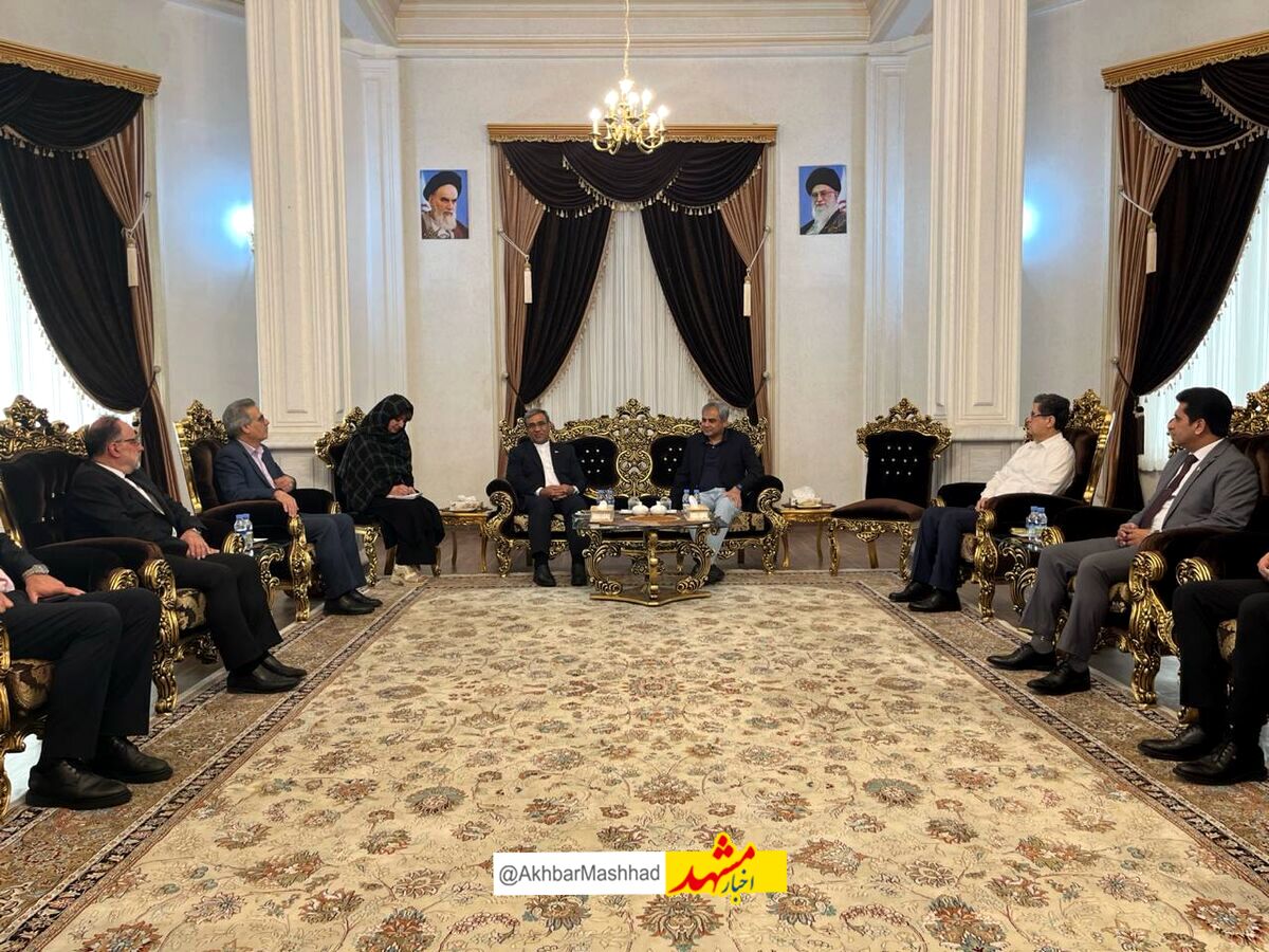 وزیر کشور پاکستان وارد مشهد شد