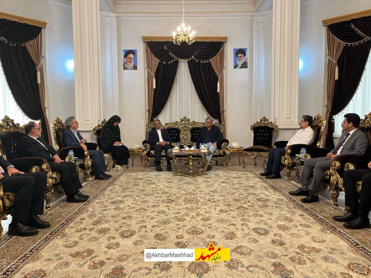 وزیر کشور پاکستان وارد مشهد شد