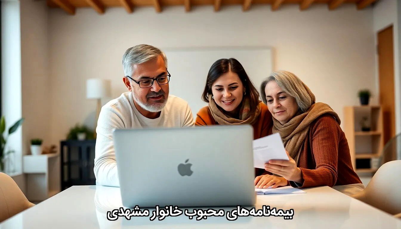 بیمه‌نامه‌های محبوب خانوار مشهدی