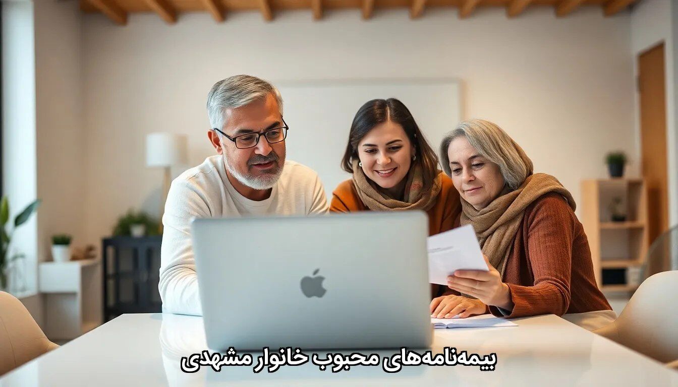 بیمه‌نامه‌های محبوب خانوار مشهدی