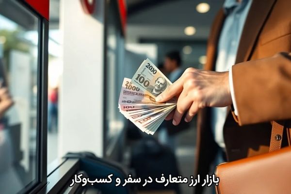 بازار ارز متعارف در سفر و کسبوکار