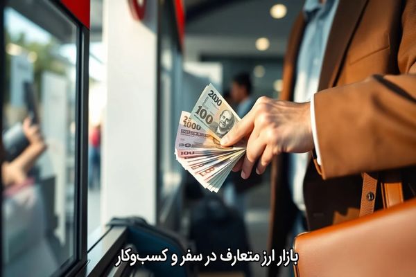 بازار ارز متعارف در سفر و کسبوکار