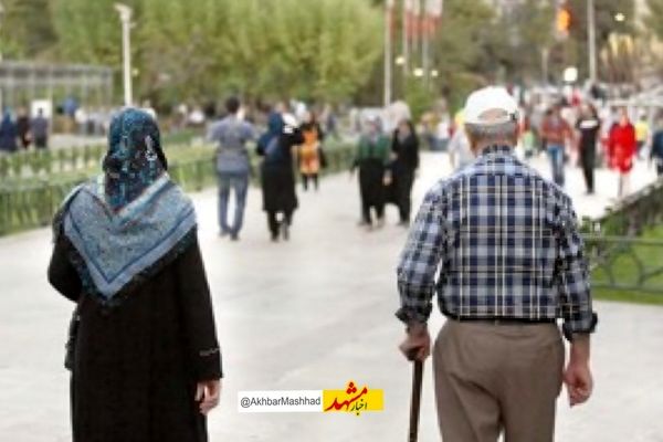 ۷۶۲ هزار سالمند در خراسان رضوی؛خراسان در رتبه یازدهم سالمندی