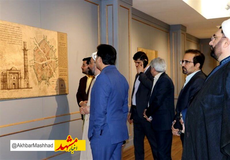 اکران "نقشه‌های قدیم مشهد از دوران قبل از اسلام" ‌در کتابخانه مرکزی امام خمینی