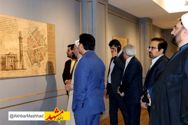 اکران "نقشه‌های قدیم مشهد از دوران قبل از اسلام" ‌در کتابخانه مرکزی امام خمینی