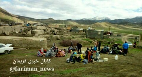 تخلیه کامل ساکنان روستا رزمگاه
