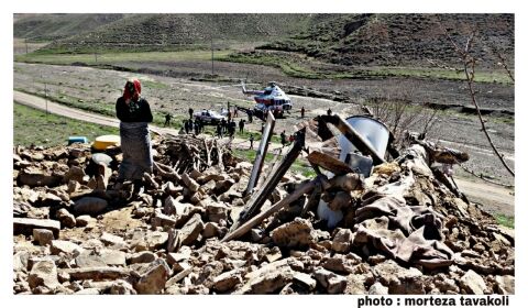 تخریب ۱۰۰ درصدی روستای دوقلعه از توابع فریمان