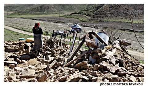 تخریب ۱۰۰ درصدی روستای دوقلعه از توابع فریمان