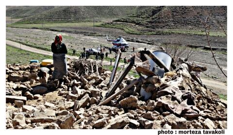 تخریب ۱۰۰ درصدی روستای دوقلعه از توابع فریمان