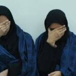 لحظه سرقت و عکس چهره باز 2 زن که دزدان سریالی طلافروشی ها هستند+ فیلم