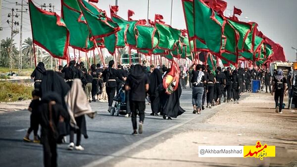 اسکان ۱۴ هزار زائر اربعین در موکب امام رضا