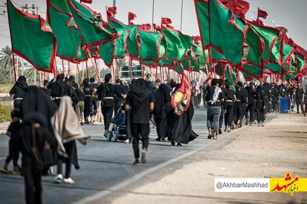 اسکان ۱۴ هزار زائر اربعین در موکب امام رضا