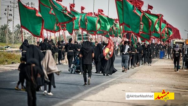 اسکان ۱۴ هزار زائر اربعین در موکب امام رضا