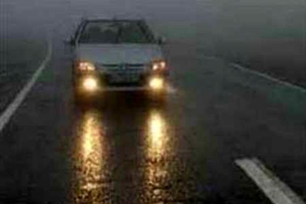 مه گرفتگی غلیظ و لغزندگی ناشی از بارندگی در جاده های خراسان رضوی