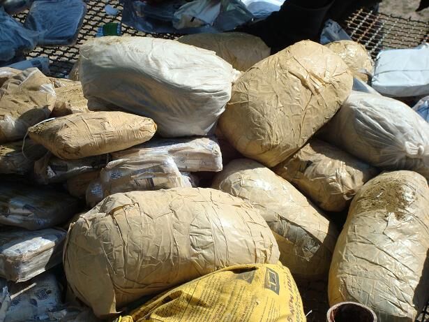 کشف ۱۲۳ کیلو حشیش و تریاک در جاده سرخس به مشهد