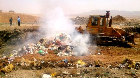 معدوم سازی ۲۵ تن مواد غذایی فاسد در کاشمر