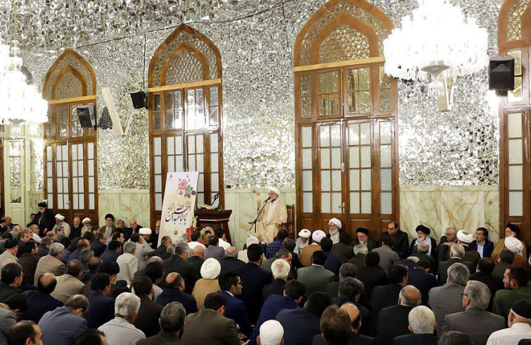 برگزاری مراسم موقوفه سوم شعبان در حرم مطهر رضوی