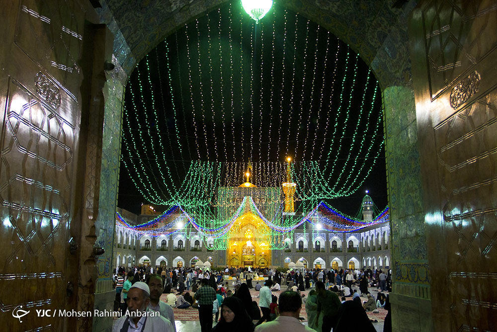 مراسم جشن اعیاد شعبانیه در حرم مطهر رضوی برگزار می‌شود